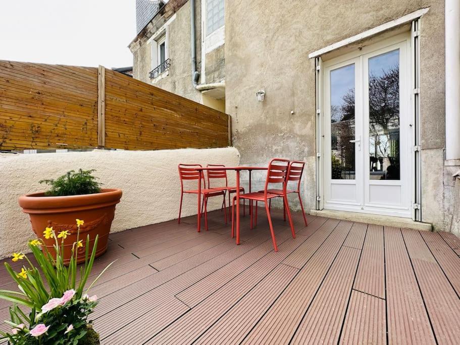 Le Jardin Secret - Jardin/Loire Apartamento Tours Exterior foto